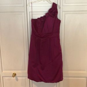 Phoebe Couture purple cocktail dress